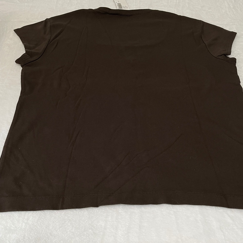 New with Tags Chicos Deep Woods Green Limbo T Shirt Size 3 Casual Short‎ Sleeve - Picture 9 of 9